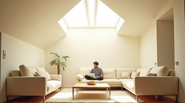 How pitched rooflights can transform your space with natural light