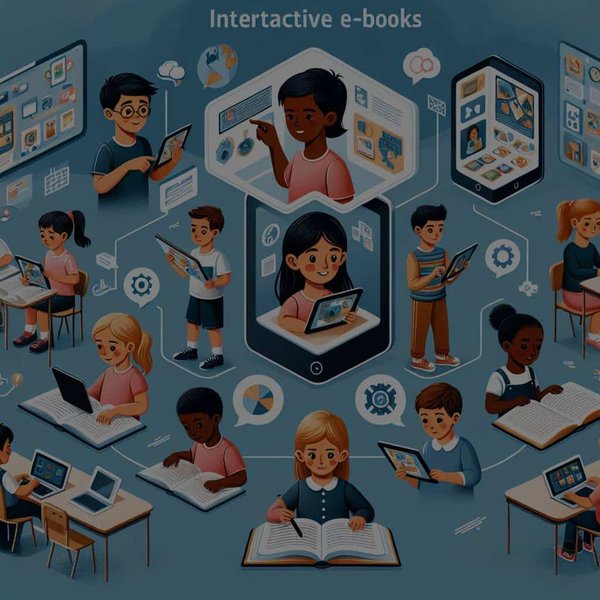 What's the role of interactive e-books in UK's educational curriculum for young learners?