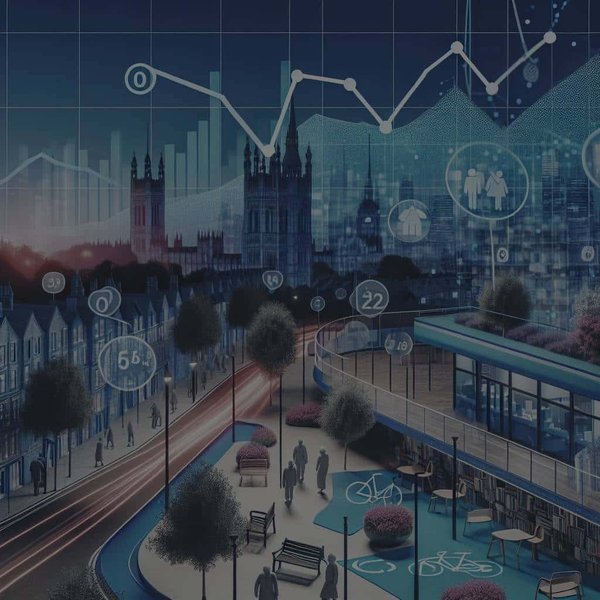 How does the UK's aging population affect urban planning and infrastructure?