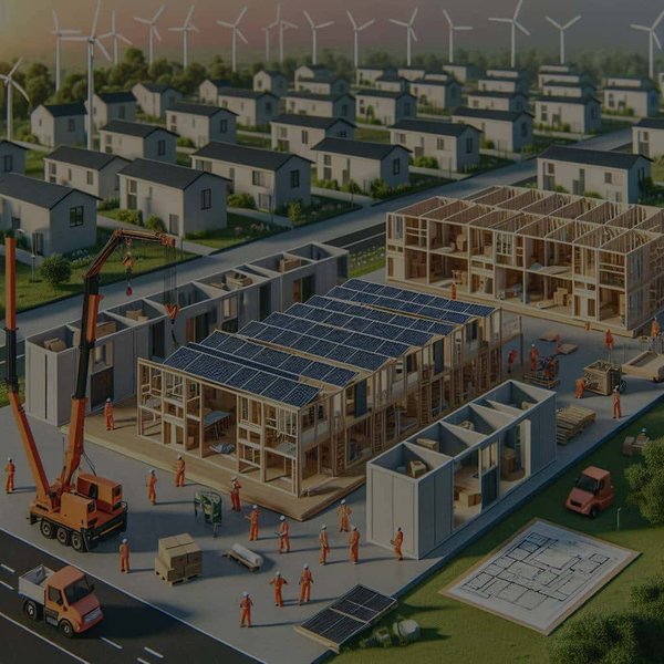Can Advanced Prefabrication Methods Streamline Sustainable Housing Development?