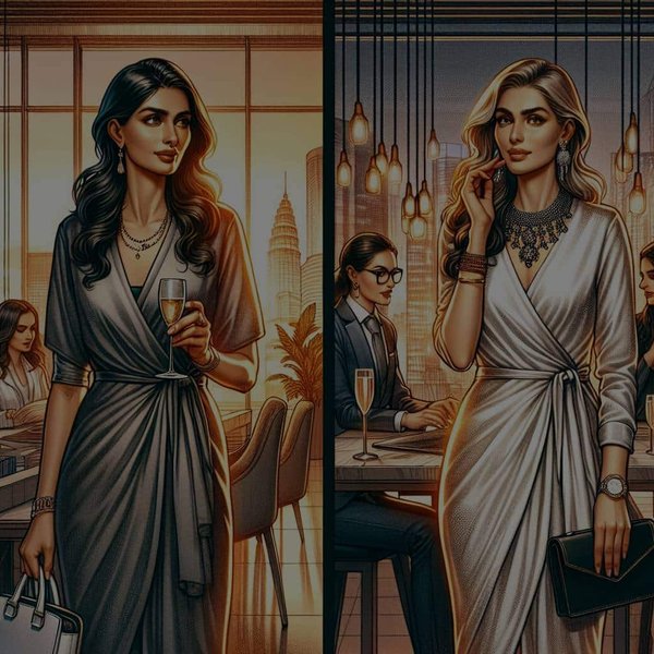 How Can You Utilize a Wrap Dress for Both Day and Night Professional Settings?
